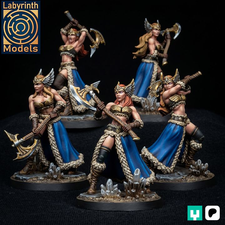 Valkyrie Berserkers by Labyrinth Models
