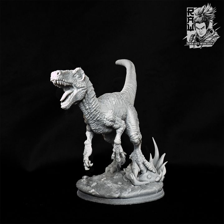 Blazetalon and Emberslash - Velociraptors by Ronin Arts Workshop