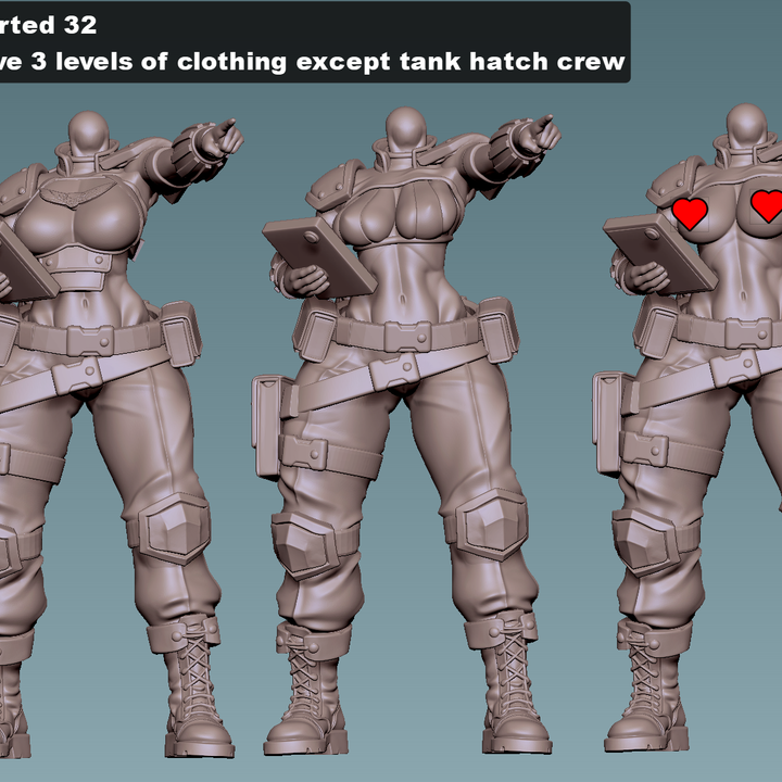 Commandos – Artillery Squad by Gaz Minis