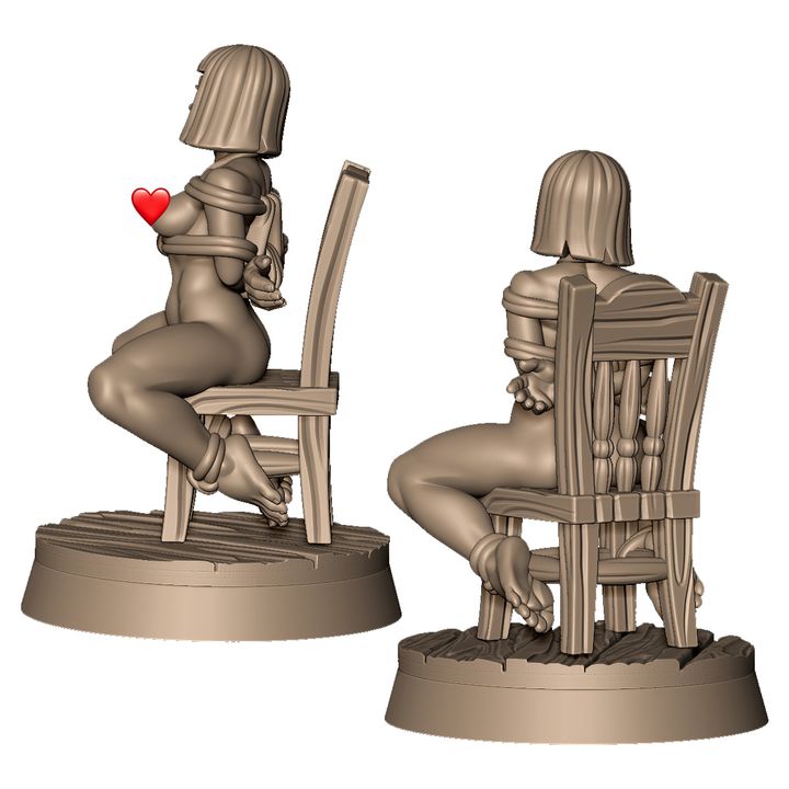BDSM Bondage lady A NSFW by Menagerie Miniature (18+)