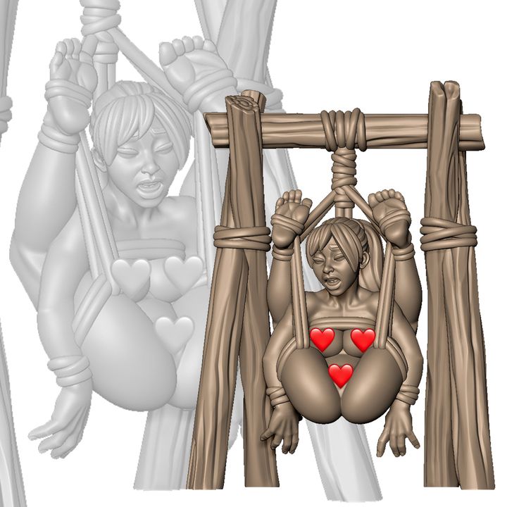 BDSM Bondage Lady B NSFW by Menagerie Miniature (18+)