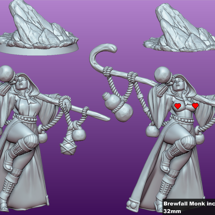 Brewfall – Drunken Monk by Gaz Minis