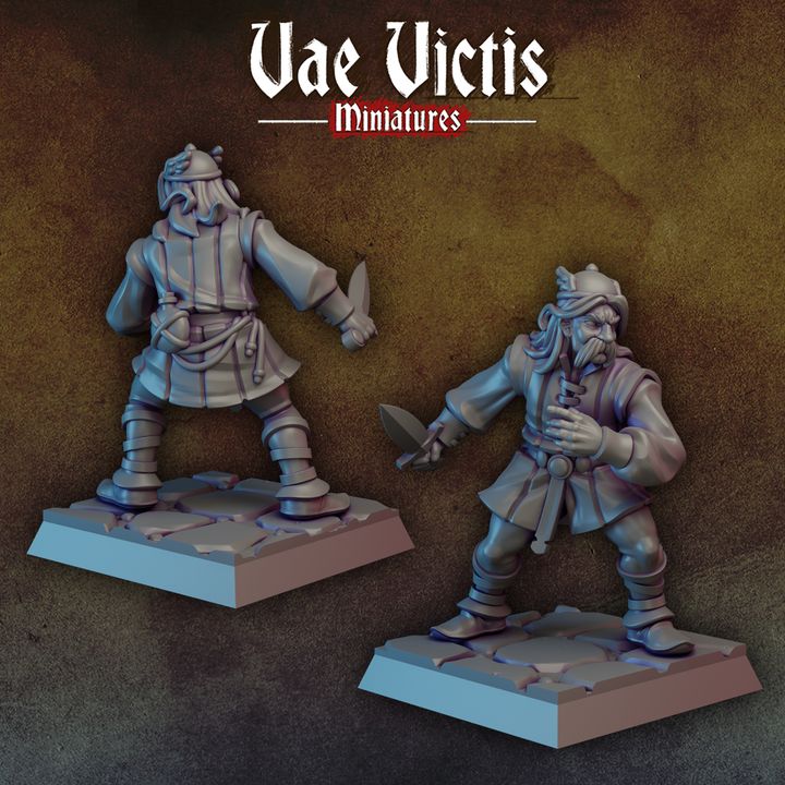 Moustache Warrior by Vae Victis Miniatures