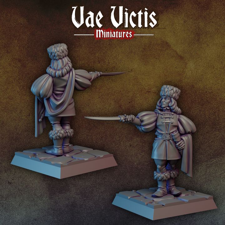 Cossack Leader by Vae Victis Miniatures
