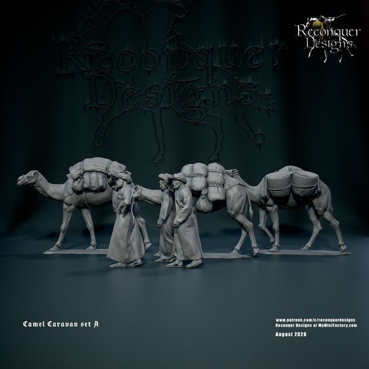 Camel Caravan set A by Reconquer Designs