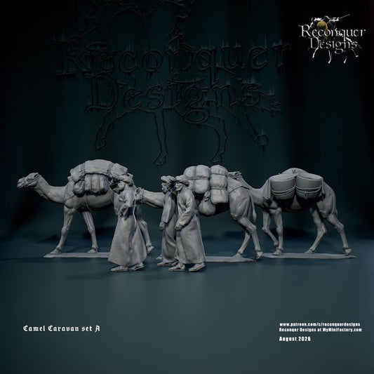Camel Caravan set A by Reconquer Designs