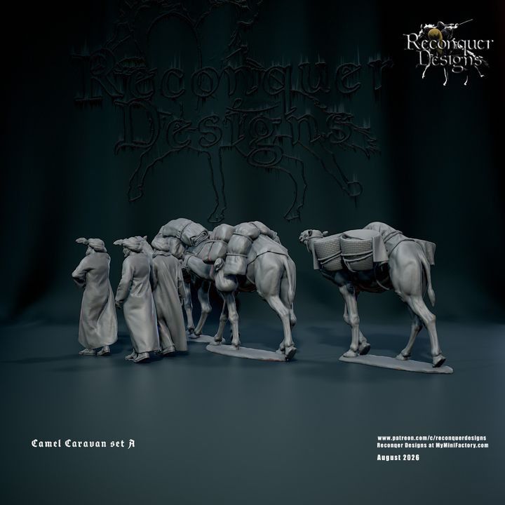 Camel Caravan set A by Reconquer Designs