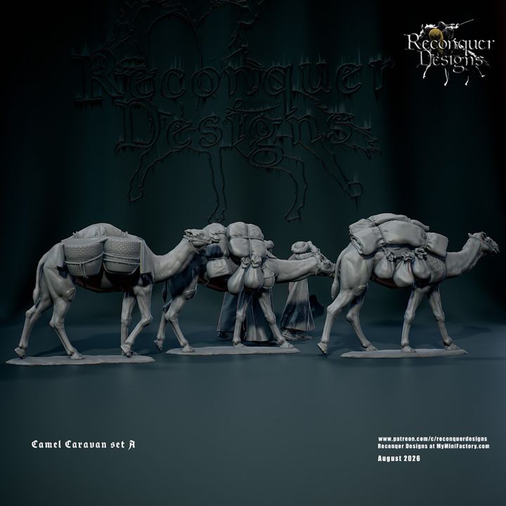 Camel Caravan set A by Reconquer Designs