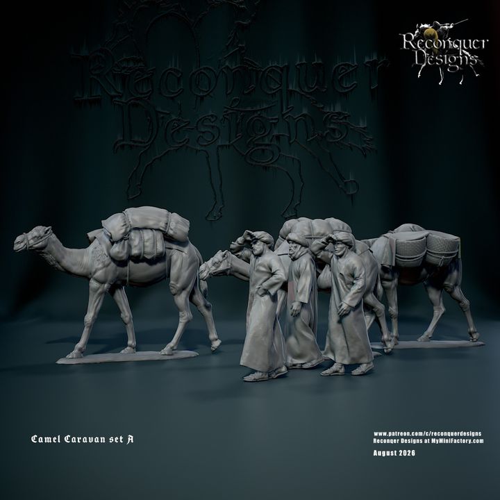 Camel Caravan set A by Reconquer Designs