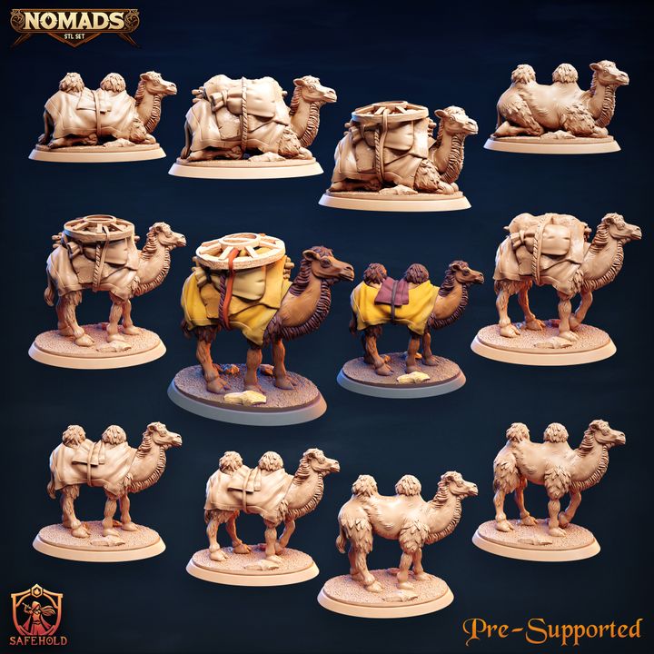 Camels Set - Nomads by Safehold