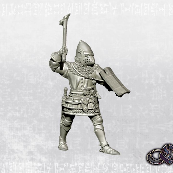 Stephen II Lackfi - Voivode of Transylvania - On foot  Ezipion miniatures.