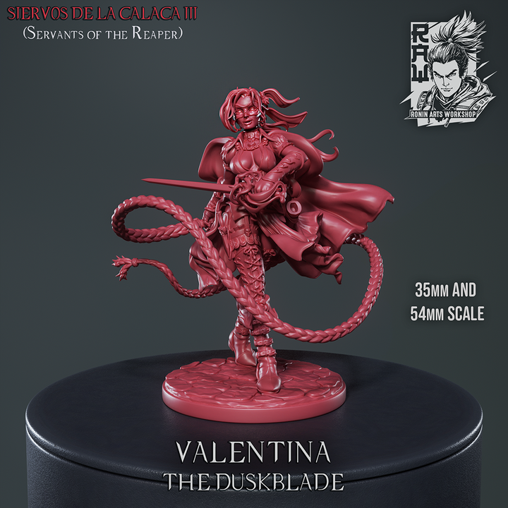 Valentina The Duskblade - Fencing Masked Vigilante by Ronin Arts Workshop