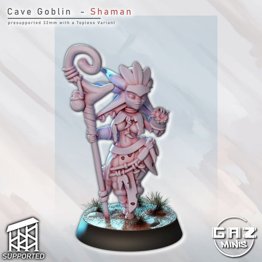 Goblin Tribe – Shaman by Gaz Minis