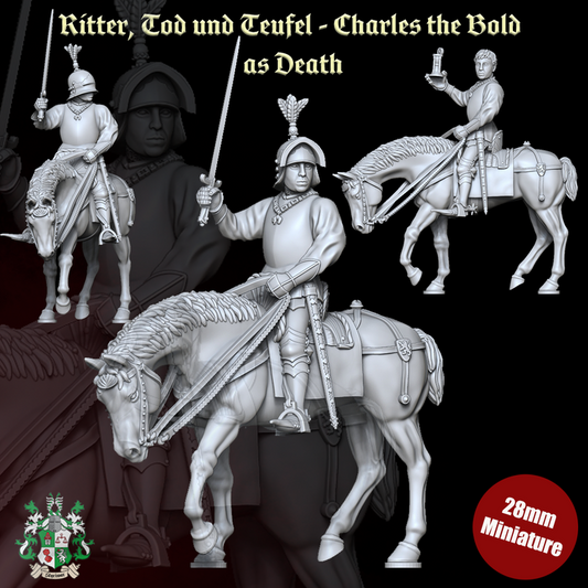 Ritter, Tod und Teufel - Charles the bold as Death by Styriwar