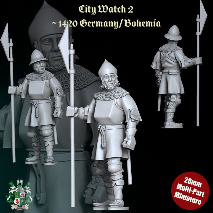 Late Medieval City Watch 2 (Heavy/Rich Class) by Styriwar.