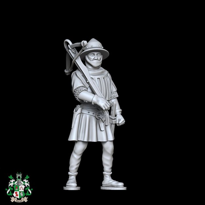 Late Medieval City Watch 3 (Crossbowman/Handgunner/Melee) by Styriwar.