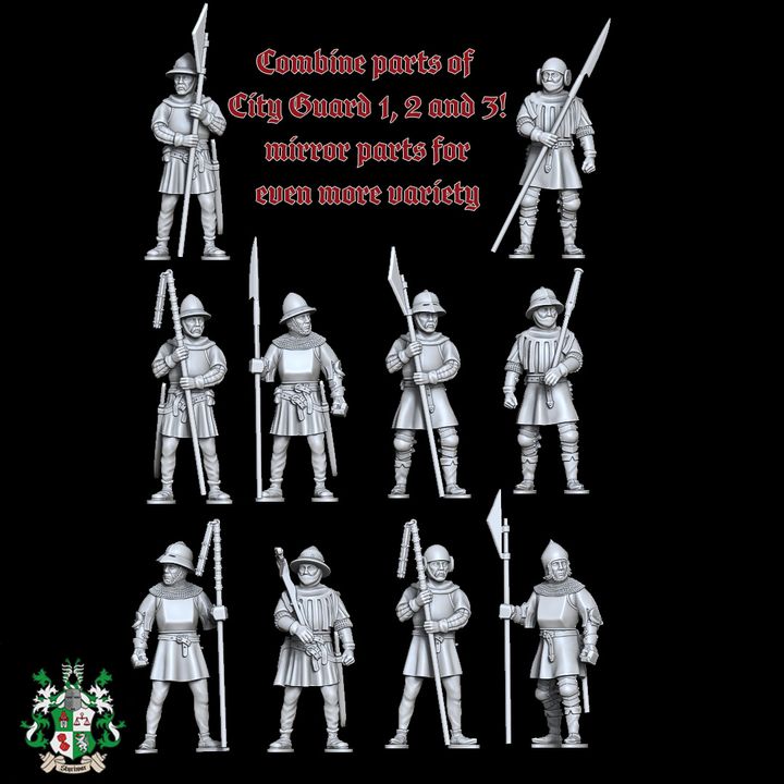 Late Medieval City Watch 2 (Heavy/Rich Class) by Styriwar.