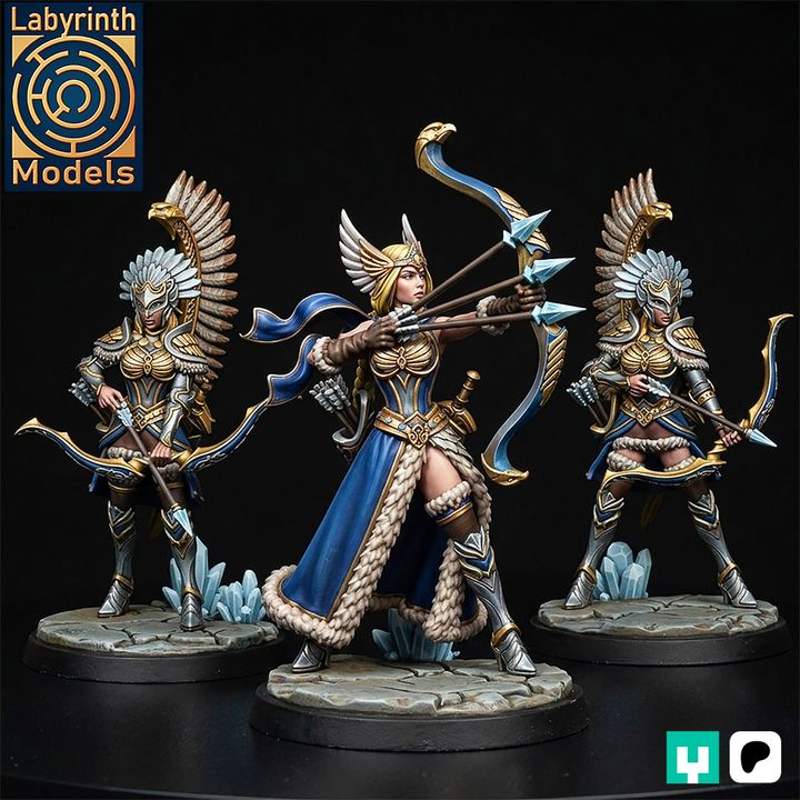 Valkyrie Archer Champion by Labyrinth Models
