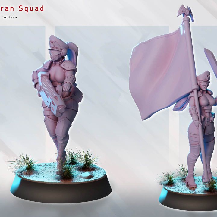 Commandos Veteran Squad by Gaz Minis