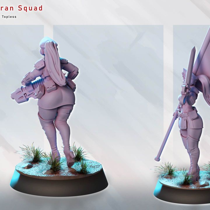 Commandos Veteran Squad by Gaz Minis
