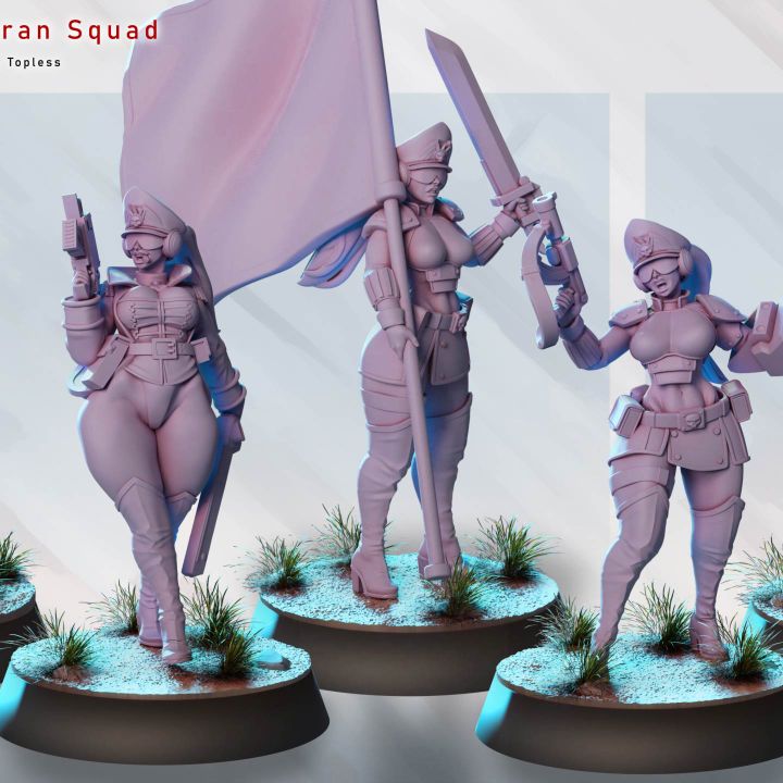 Commandos Veteran Squad by Gaz Minis