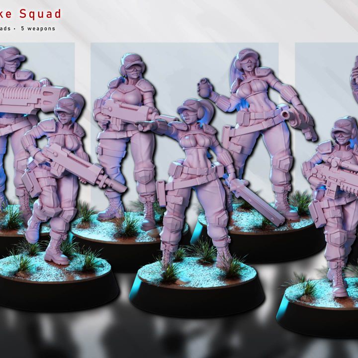 Commando Strike Squad by Gaz Minis