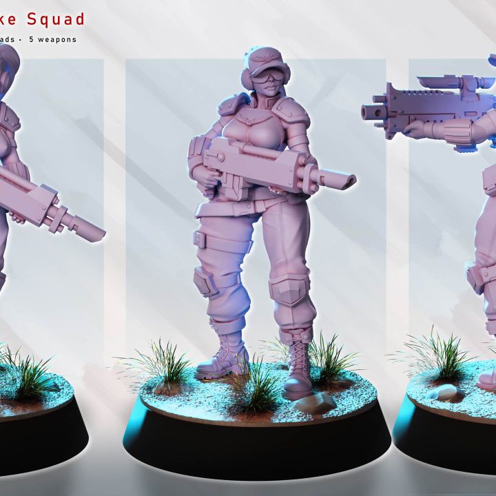 Commando Strike Squad by Gaz Minis