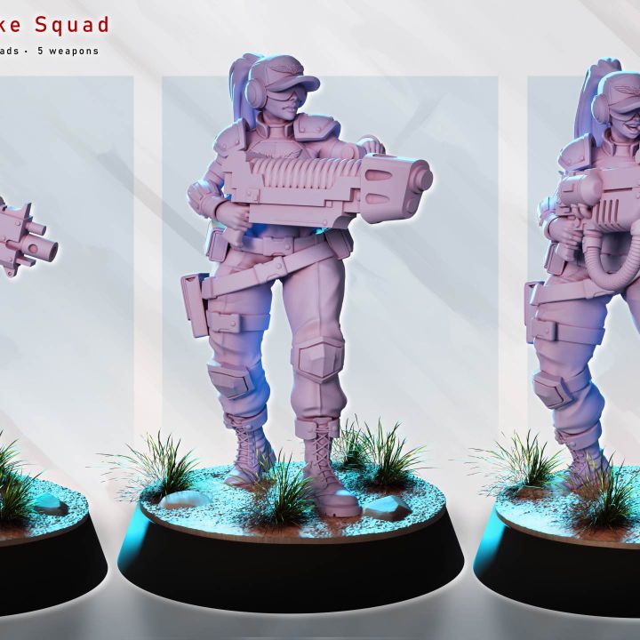 Commando Strike Squad by Gaz Minis