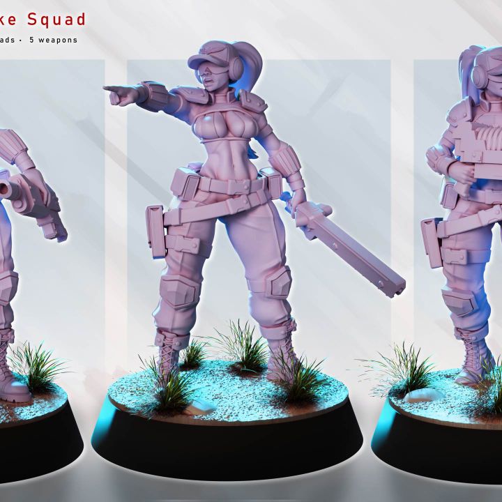 Commando Strike Squad by Gaz Minis
