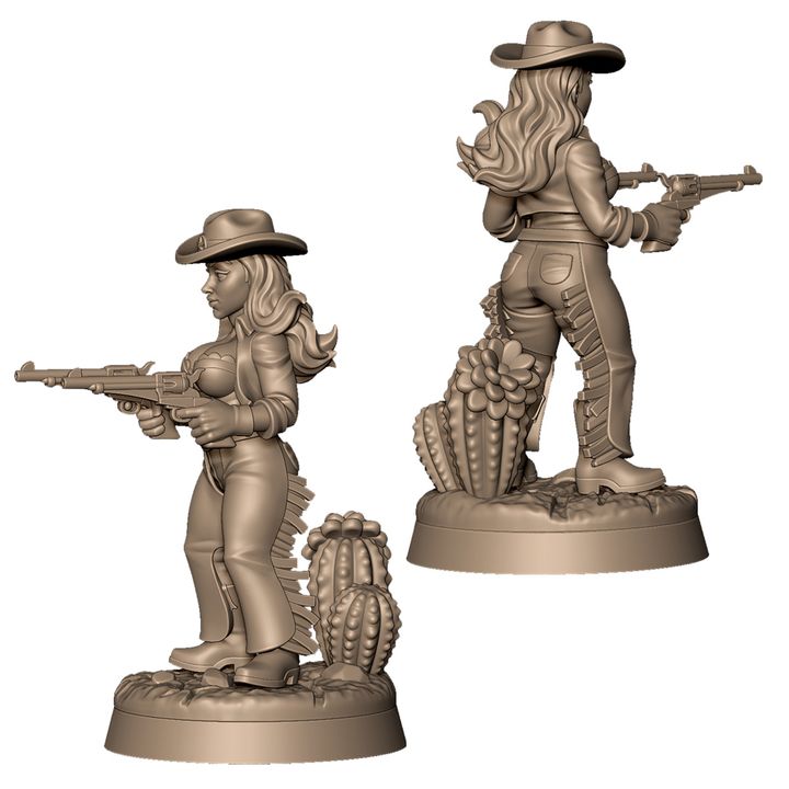 Female cowgirl sheriff +NSFW by Menagerie Miniature