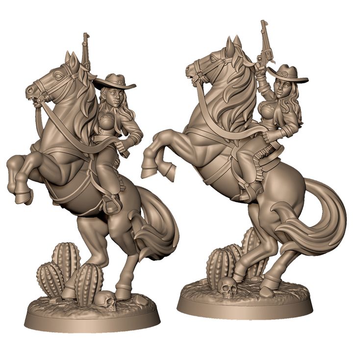 Female cowgirl sheriff +NSFW by Menagerie Miniature
