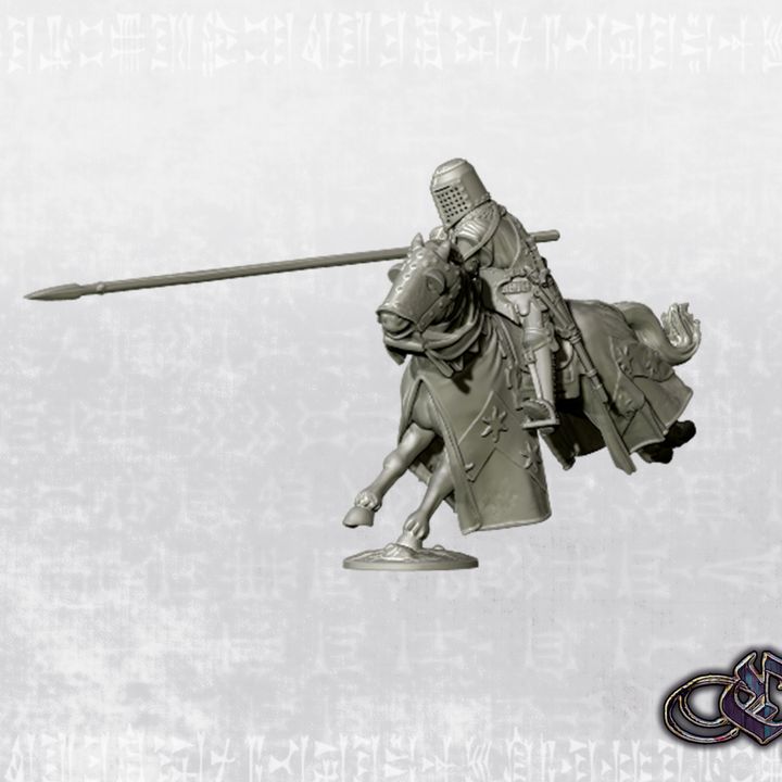 “Sir Reginald Cobham on Warhorse”. Mid. 14th century” by Ezipion miniatures