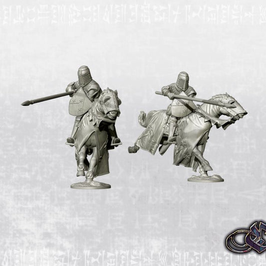 “Sir Reginald Cobham on Warhorse”. Mid. 14th century” by Ezipion miniatures