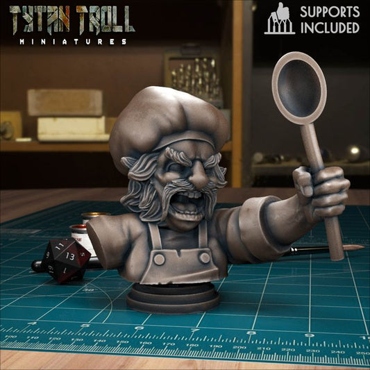 Dhavit Bust by Tytan Troll Miniatures