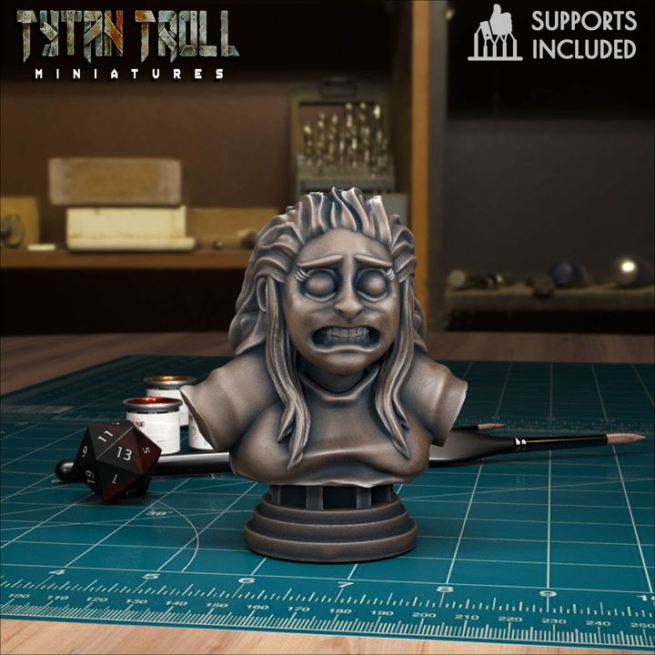 Dimira Yolensky Bust by Tytan Troll Miniatures