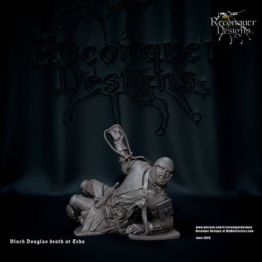 James the Black Douglas death at Teba by Reconquer Designs