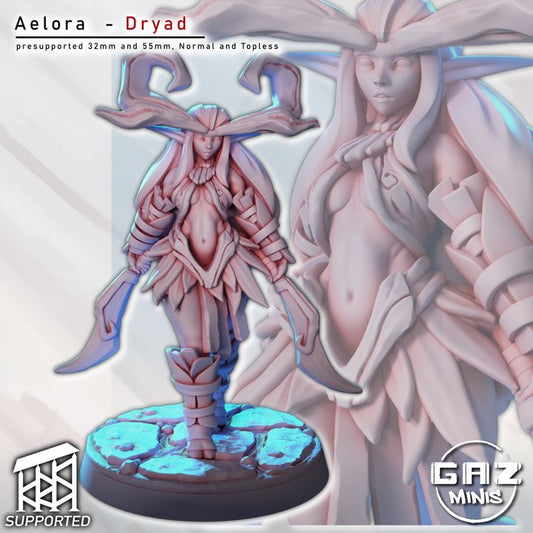 Aelora - Dryad by Menagerie Miniature