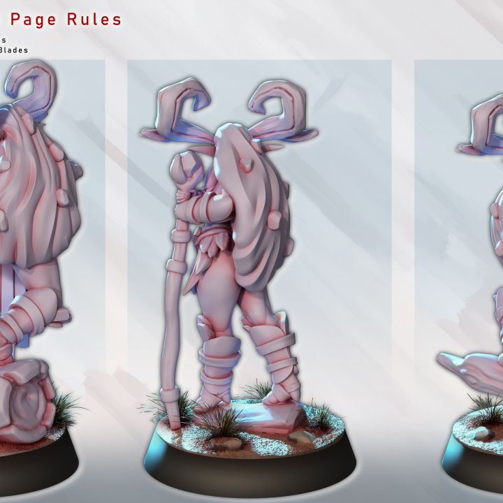 Dryad Squad – One Page Rules by Gaz Minis