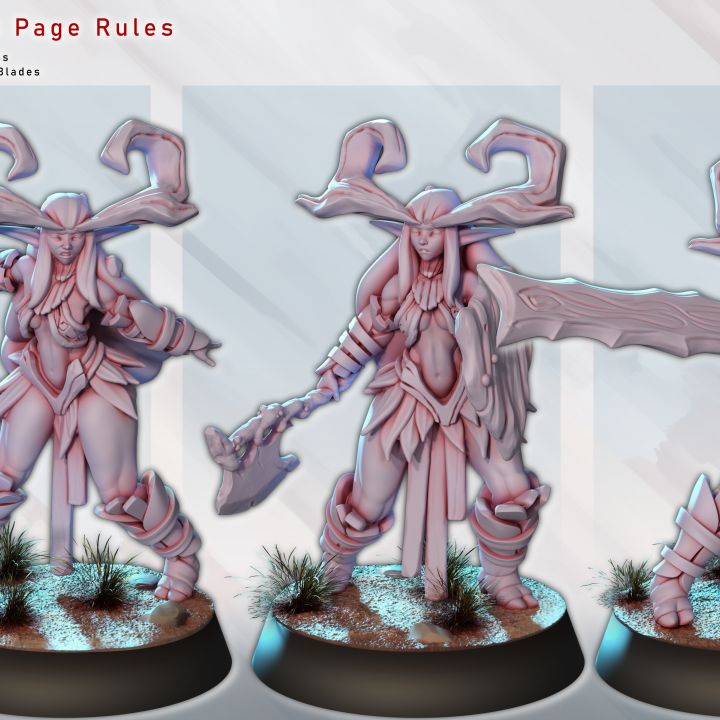 Dryad Squad – One Page Rules by Gaz Minis
