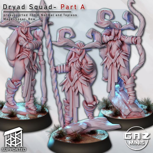 Dryad squad Part A by Gaz Minis