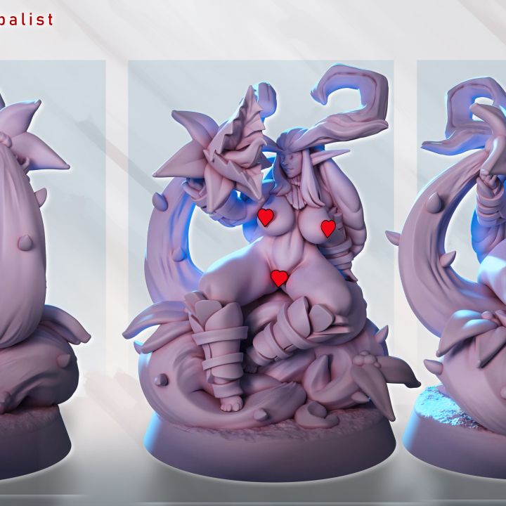 Dollar Mini – Pinup Dryad by Gaz Minis