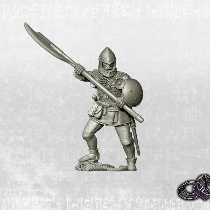 “Venetian Man-at-arm – Late 14th century” by Ezipion miniatures