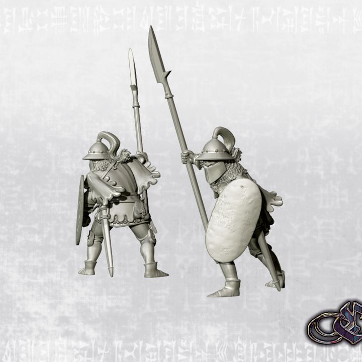 “Venetian Infantrymen embarked – 14th century” by Ezipion miniatures
