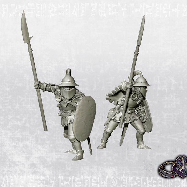 “Venetian Infantrymen embarked – 14th century” by Ezipion miniatures