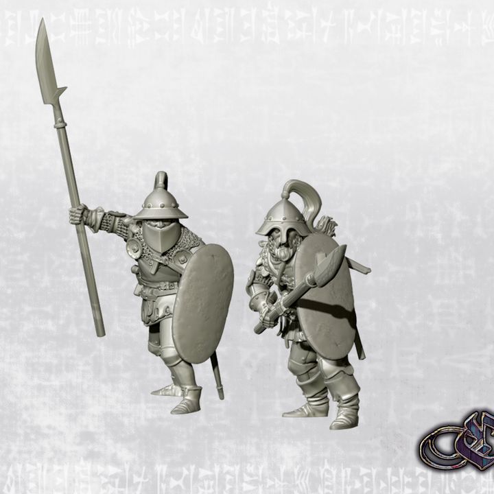 “Venetian Infantrymen embarked – 14th century” by Ezipion miniatures