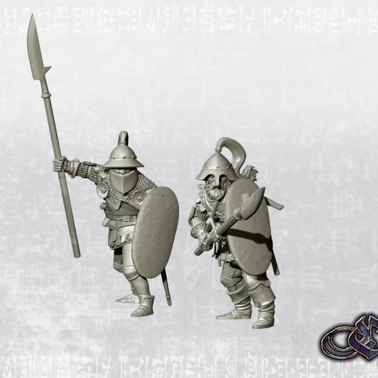 “Venetian Infantrymen embarked – 14th century” by Ezipion miniatures