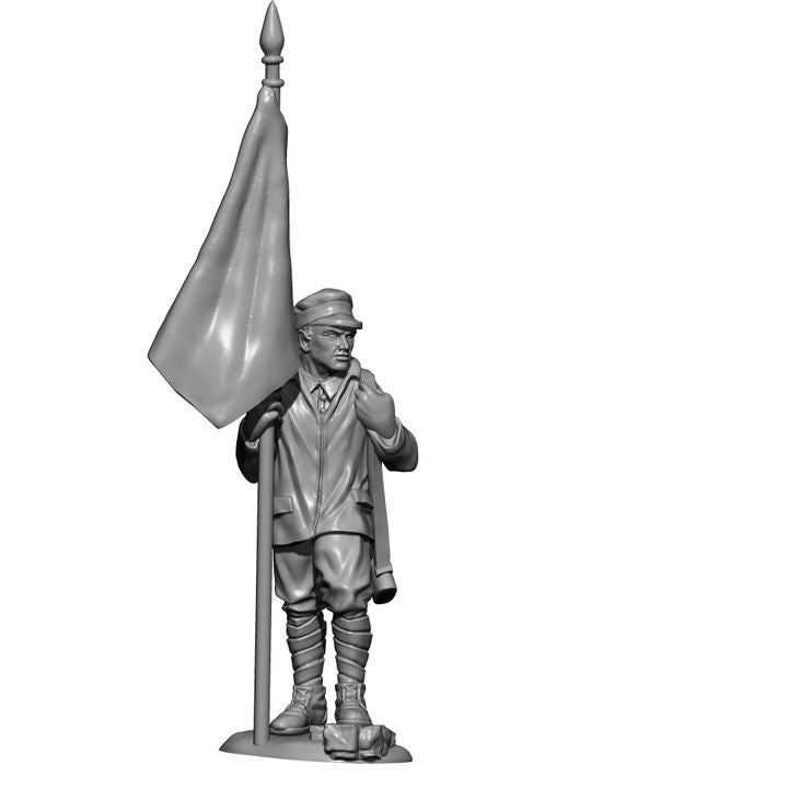 SCW: Εnsign flag bearer by Baraka Wargames and Miniatures
