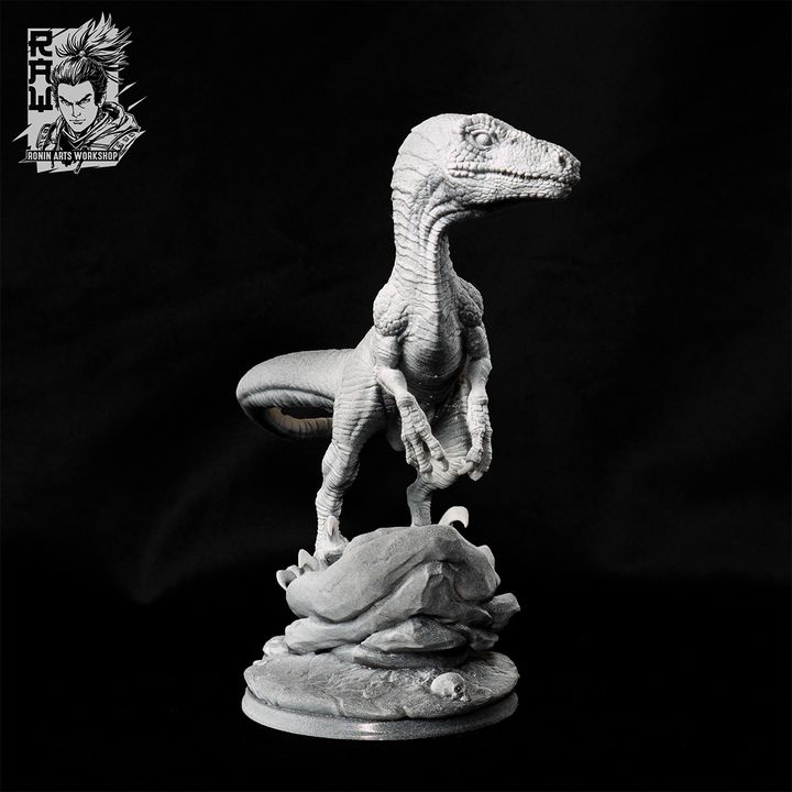 Blazetalon and Emberslash - Velociraptors by Ronin Arts Workshop