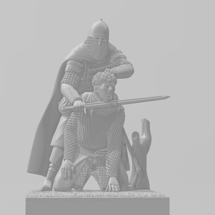 Kievan Rus Knight Executing a Crusader.