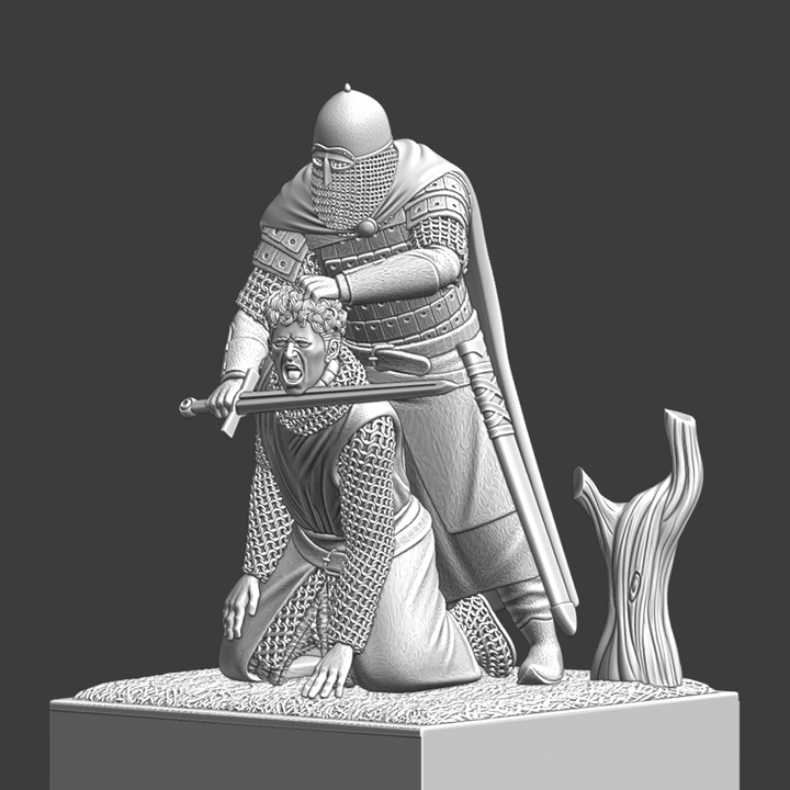 Kievan Rus Knight Executing a Crusader.